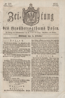 Zeitung des Großherzogthums Posen. 1831, № 237 (12 Oktober)