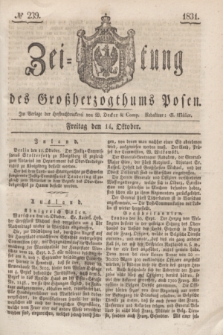 Zeitung des Großherzogthums Posen. 1831, № 239 (14 Oktober)