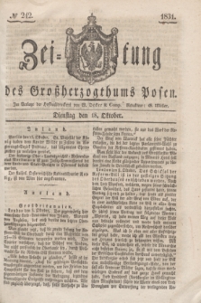Zeitung des Großherzogthums Posen. 1831, № 242 (18 Oktober)