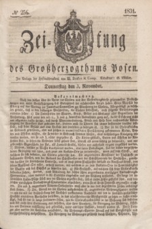 Zeitung des Großherzogthums Posen. 1831, № 256 (3 November)
