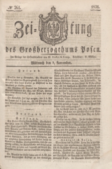 Zeitung des Großherzogthums Posen. 1831, № 261 (9 November)