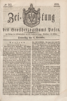Zeitung des Großherzogthums Posen. 1831, № 262 (10 November)