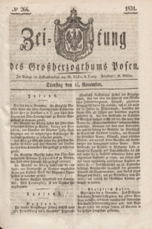 Zeitung des Großherzogthums Posen. 1831, № 266 (15 November)