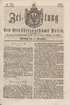 Zeitung des Großherzogthums Posen. 1831, № 279 (30 November)