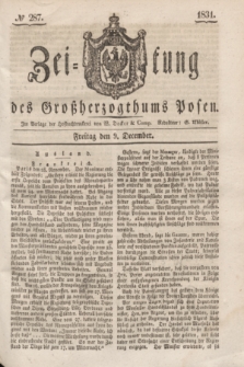 Zeitung des Großherzogthums Posen. 1831, № 287 (9 December)