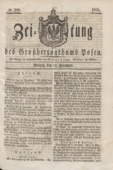 Zeitung des Großherzogthums Posen. 1831, № 289 (12 December)