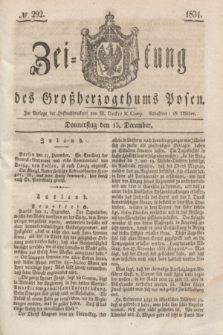 Zeitung des Großherzogthums Posen. 1831, № 292 (15 December)