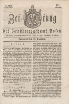 Zeitung des Großherzogthums Posen. 1831, № 294 (17 December)