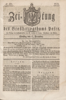 Zeitung des Großherzogthums Posen. 1831, № 301 (27 December)