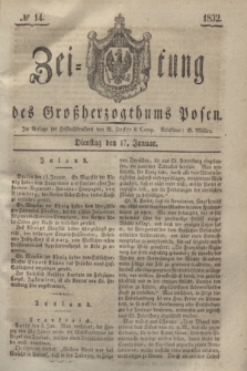 Zeitung des Großherzogthums Posen. 1832, № 14 (17 Januar)