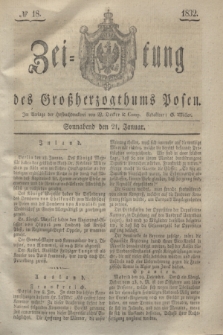 Zeitung des Großherzogthums Posen. 1832, № 18 (21 Januar)