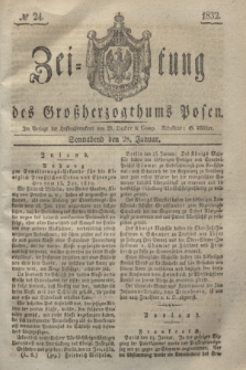 Zeitung des Großherzogthums Posen. 1832, № 24 (28 Januar)