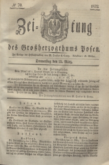 Zeitung des Großherzogthums Posen. 1832, № 70 (22 März)