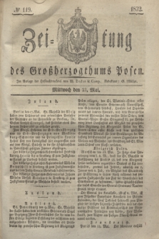 Zeitung des Großherzogthums Posen. 1832, № 119 (23 Mai)