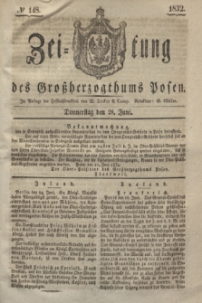 Zeitung des Großherzogthums Posen. 1832, № 148 (28 Juni)