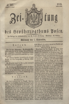 Zeitung des Großherzogthums Posen. 1832, № 207 (5 September)
