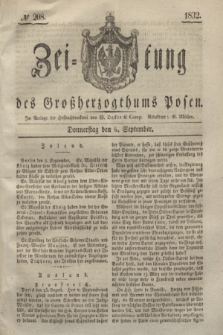 Zeitung des Großherzogthums Posen. 1832, № 208 (6 September)