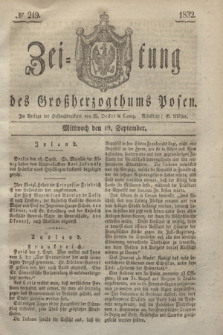 Zeitung des Großherzogthums Posen. 1832, № 219 (19 September)