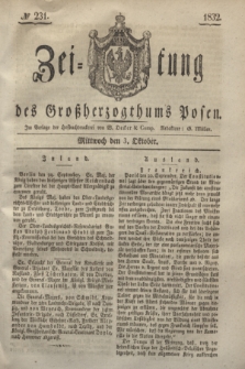 Zeitung des Großherzogthums Posen. 1832, № 231 (3 Oktober)