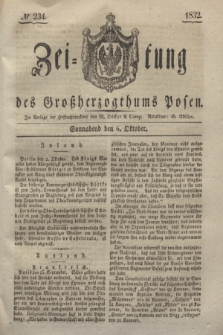 Zeitung des Großherzogthums Posen. 1832, № 234 (6 Oktober)