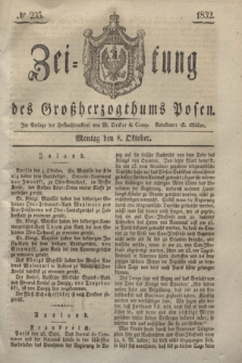 Zeitung des Großherzogthums Posen. 1832, № 235 (8 Oktober)
