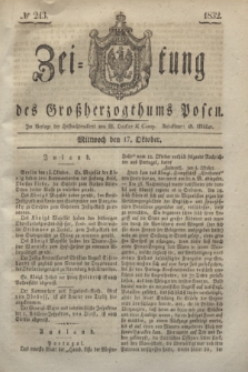 Zeitung des Großherzogthums Posen. 1832, № 243 (17 Oktober)