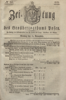 Zeitung des Großherzogthums Posen. 1832, № 265 (12 November)