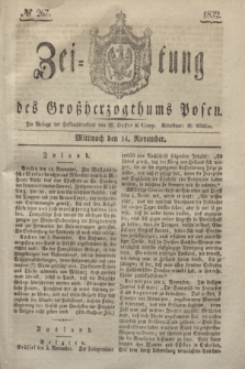 Zeitung des Großherzogthums Posen. 1832, № 267 (14 November)