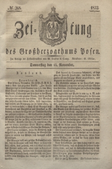 Zeitung des Großherzogthums Posen. 1832, № 268 (15 November)