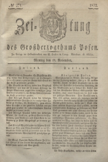 Zeitung des Großherzogthums Posen. 1832, № 271 (19 November)