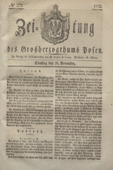 Zeitung des Großherzogthums Posen. 1832, № 272 (20 November)