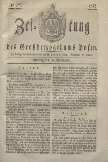 Zeitung des Großherzogthums Posen. 1832, № 277 (26 November)