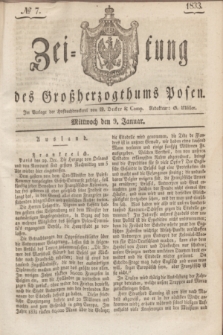 Zeitung des Großherzogthums Posen. 1833, № 7 (9 Januar)