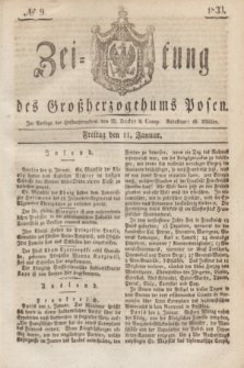 Zeitung des Großherzogthums Posen. 1833, № 9 (11 Januar)
