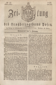 Zeitung des Großherzogthums Posen. 1833, № 34 (9 Februar)
