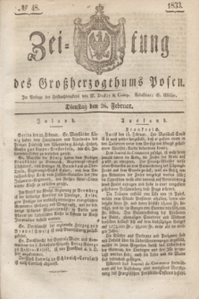 Zeitung des Großherzogthums Posen. 1833, № 48 (26 Februar)