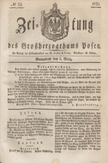 Zeitung des Großherzogthums Posen. 1833, № 52 (2 März)