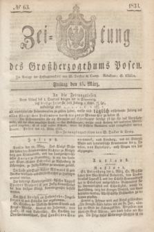 Zeitung des Großherzogthums Posen. 1833, № 63 (15 März)