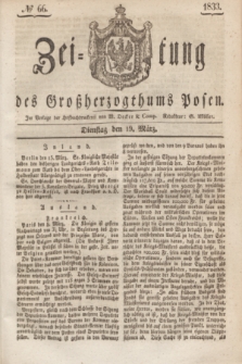 Zeitung des Großherzogthums Posen. 1833, № 66 (19 März)