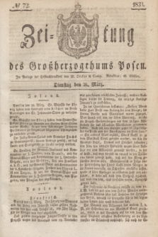Zeitung des Großherzogthums Posen. 1833, № 72 (26 März)