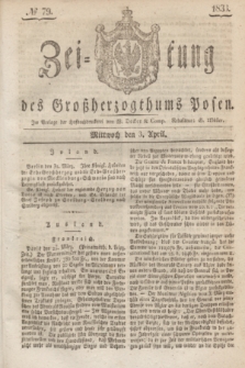 Zeitung des Großherzogthums Posen. 1833, № 79 (3 April)