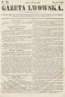 Gazeta Lwowska. 1853, nr 25