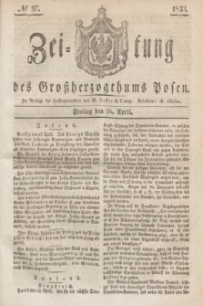 Zeitung des Großherzogthums Posen. 1833, № 97 (26 April)