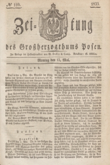 Zeitung des Großherzogthums Posen. 1833, № 110 (13 Mai)