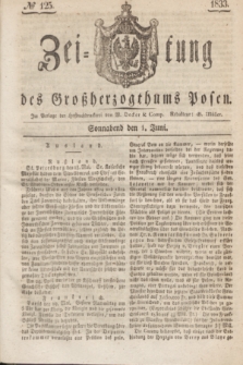 Zeitung des Großherzogthums Posen. 1833, № 125 (1 Juni)