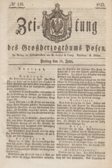 Zeitung des Großherzogthums Posen. 1833, № 148 (28 Juni)