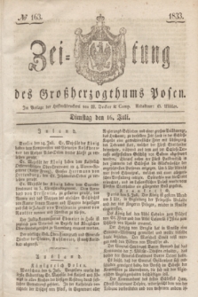 Zeitung des Großherzogthums Posen. 1833, № 163 (16 Juli)