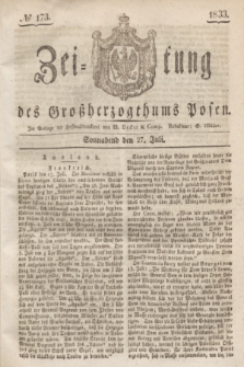 Zeitung des Großherzogthums Posen. 1833, № 173 (27 Juli)
