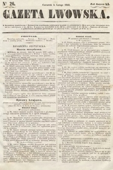 Gazeta Lwowska. 1853, nr 26