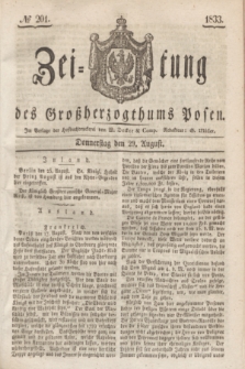 Zeitung des Großherzogthums Posen. 1833, № 201 (29 August)